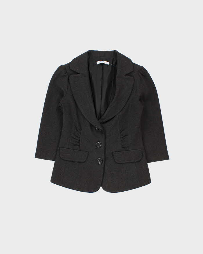 Vintage Y2k 2000s Ricki's 3/4 Length Sleeve Bootleg 2-piece Suit - S