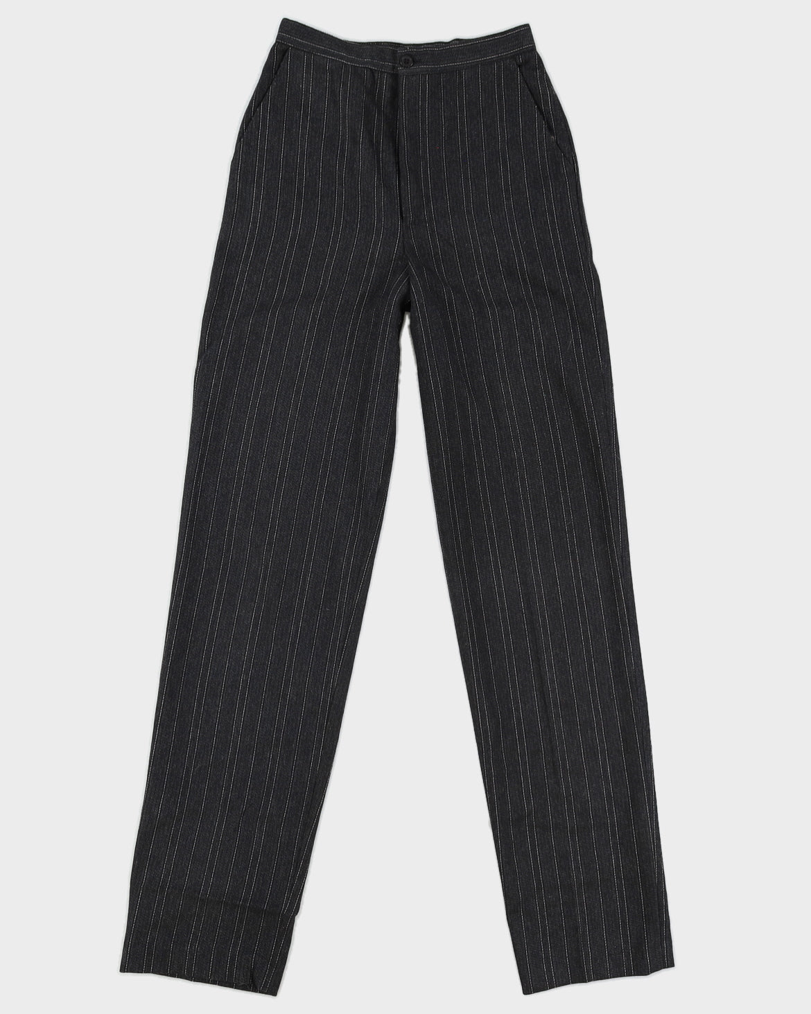 Vintage 80s Glensport Pinstripe Two-Piece Suit - XS/S