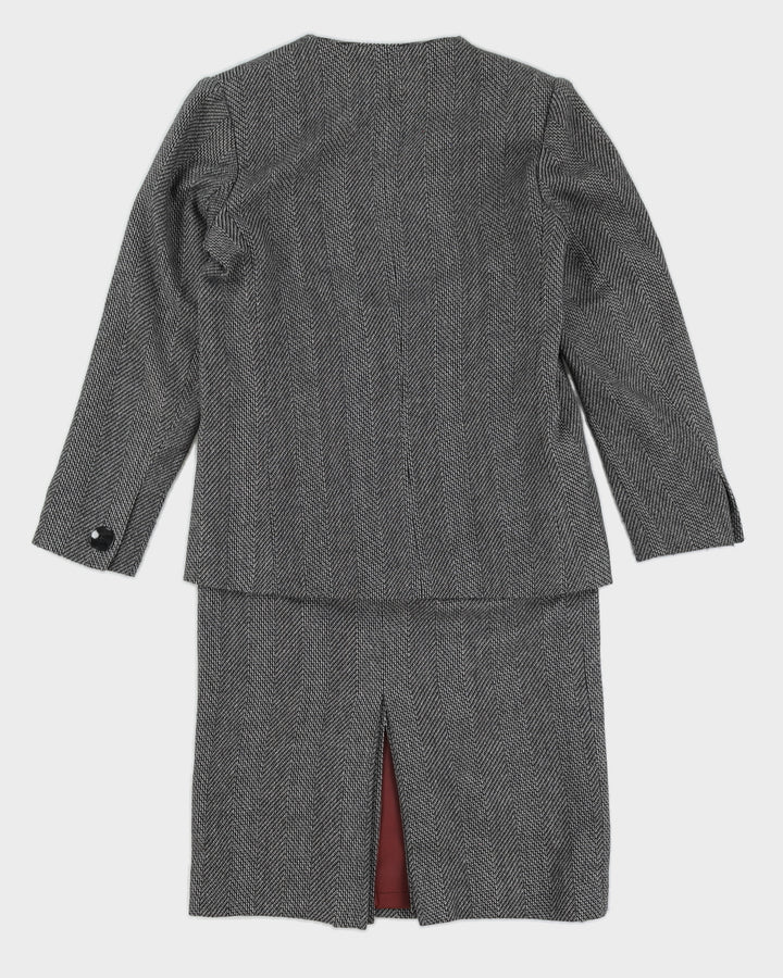 Vintage 80s Peabody House Skirt Suit - S