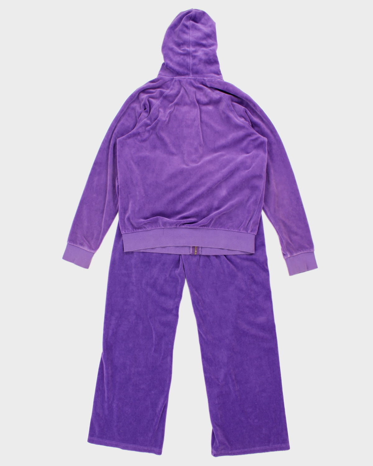 Y2K 00s Juicy Couture Purple Velour Tracksuit - M/L