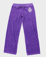 Y2K 00s Juicy Couture Purple Velour Tracksuit - M/L