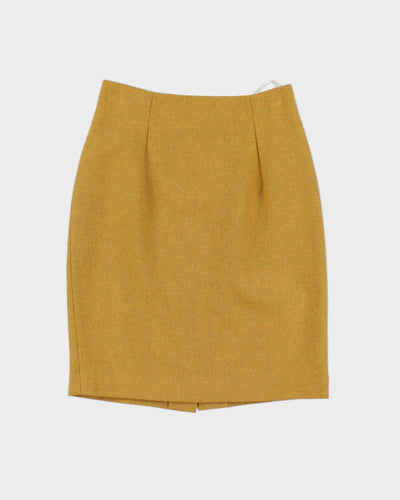 Vintage Yellow Skirt Suit - S