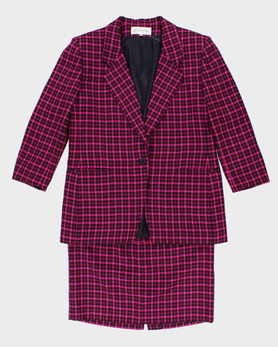 Vintage 90s Jessica Wool Skirt Suit - M