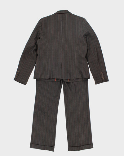 Vintage 90s Jessica Striped Suit - M