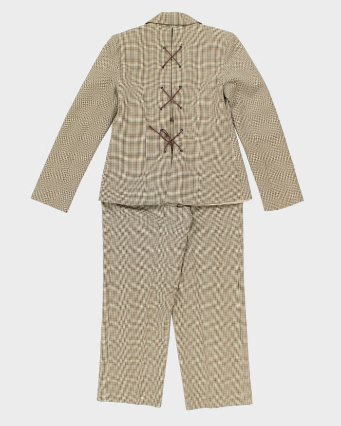 Vintage Stresa Lace-up Detail Suit - S
