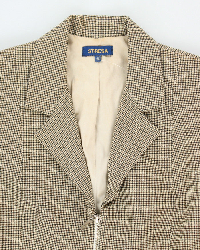 Vintage Stresa Lace-up Detail Suit - S
