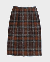 Vintage 80s Valentino Wool Skirt Suit - XS