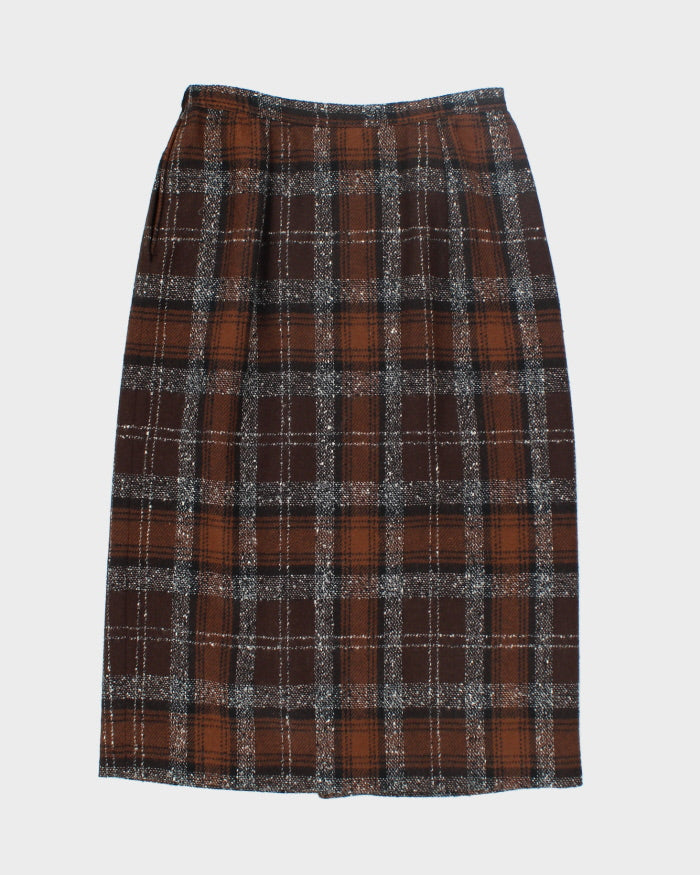 Vintage 80s Valentino Wool Skirt Suit - XS