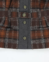 Vintage 80s Valentino Wool Skirt Suit - XS