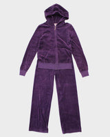 Vintage Y2K Juicy Couture Graphic Printed Track Suit - M
