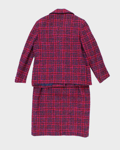 Vintage 50s Daks Skirt Suit - S