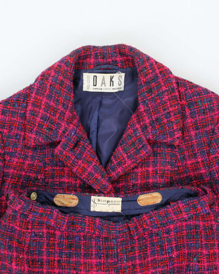 Vintage 50s Daks Skirt Suit - S