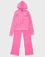 Vintage Y2k 00s Juicy Couture Velour Tracksuit - S
