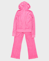 Vintage Y2k 00s Juicy Couture Velour Tracksuit - S