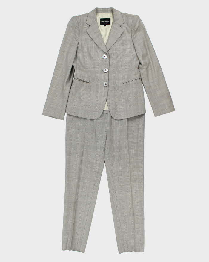 Vintage Giorgio Armani Silk & Wool Suit - S