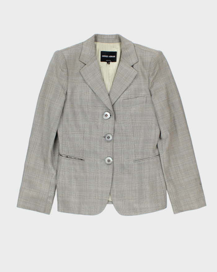 Vintage Giorgio Armani Silk & Wool Suit - S