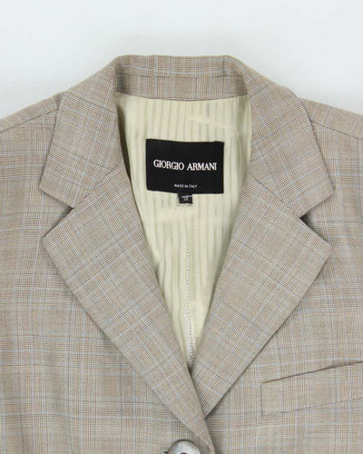 Vintage Giorgio Armani Silk & Wool Suit - S