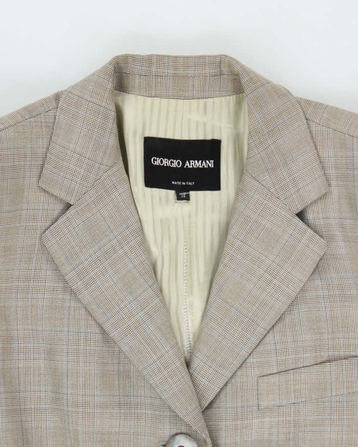 Vintage Giorgio Armani Silk & Wool Suit - S