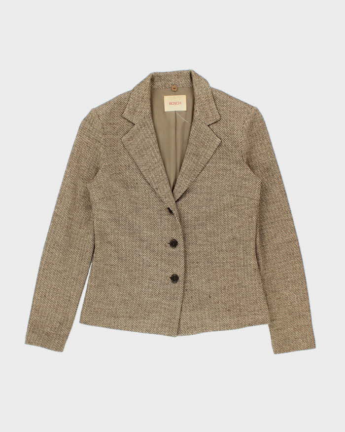 Vintage 90s 00s Bosch Sparkly Skirt Suit - XS