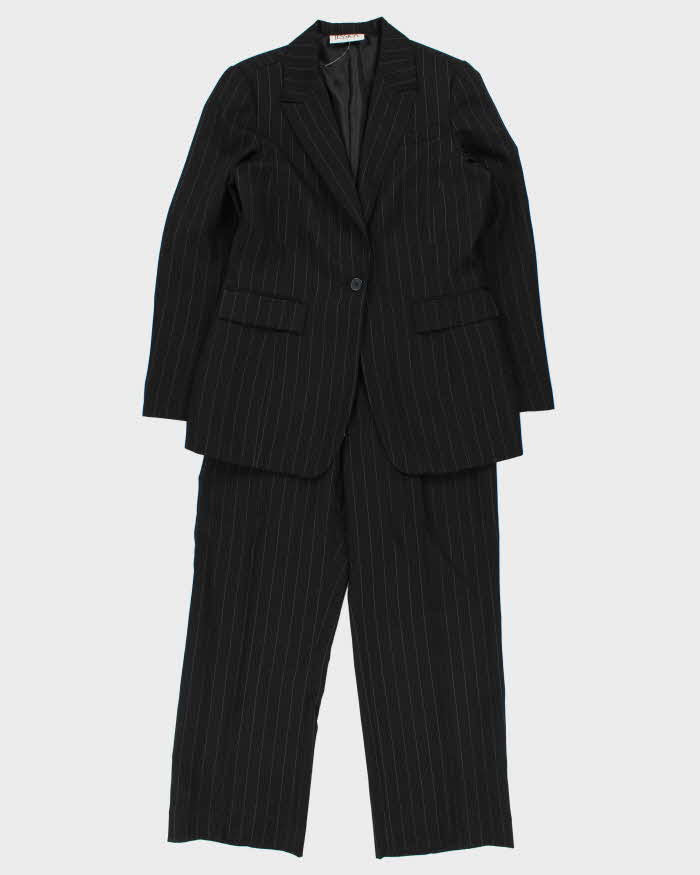Vintage 90s Jessica Pin Stripe Suit - S