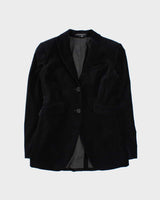 Vintage Theory Velvet Women's Single Breasted Blazer - S