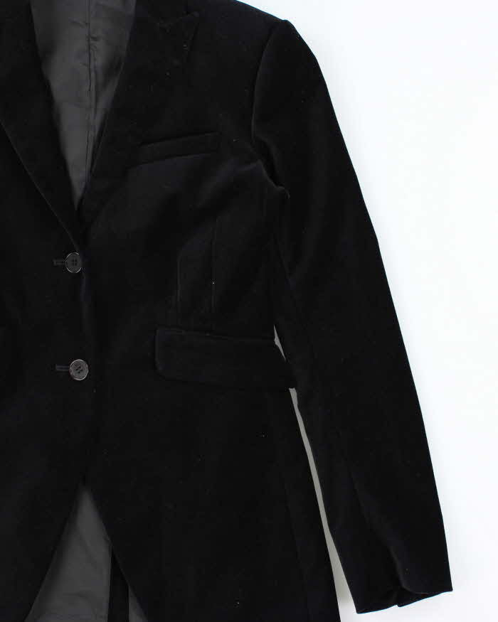 Vintage Theory Velvet Women's Single Breasted Blazer - S