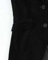 Vintage Theory Velvet Women's Single Breasted Blazer - S