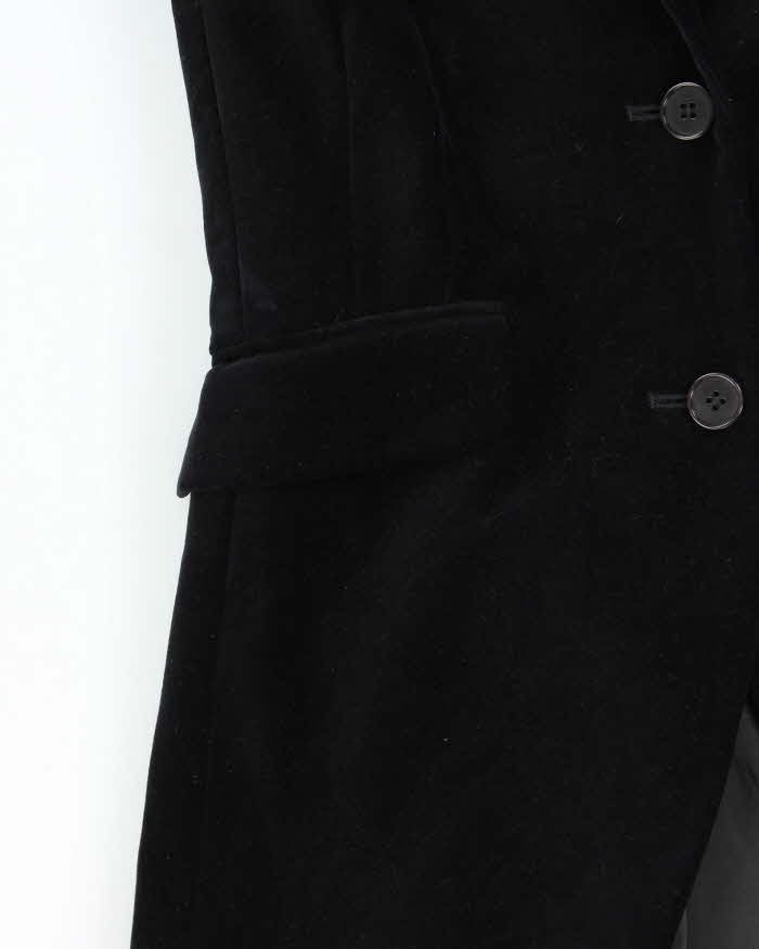 Vintage Theory Velvet Women's Single Breasted Blazer - S