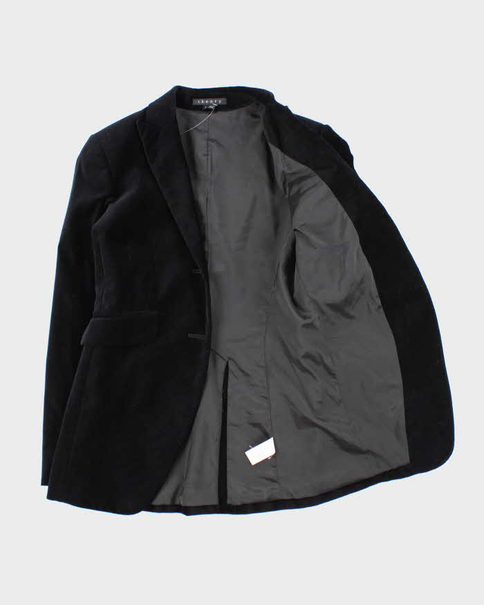 Vintage Theory Velvet Women's Single Breasted Blazer - S