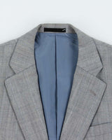 Vintage 1990s Burberry Japan Women's Wool &amp; Mohair Single Breasted Blazer - M