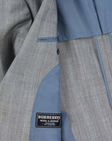 Vintage 1990s Burberry Japan Women's Wool &amp; Mohair Single Breasted Blazer - M