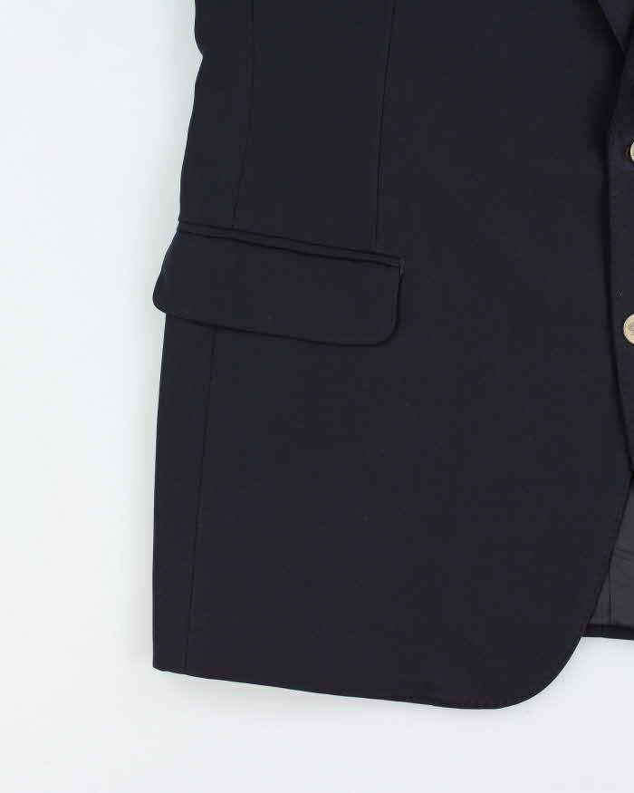 Vintage 1990s Burberry Japan Wool Women's Single Breasted Oversized Blazer - L