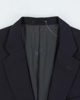 Vintage 1990s Burberry Japan Wool Women's Single Breasted Oversized Blazer - L