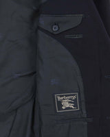 Vintage 1990s Burberry Japan Wool Women's Single Breasted Oversized Blazer - L