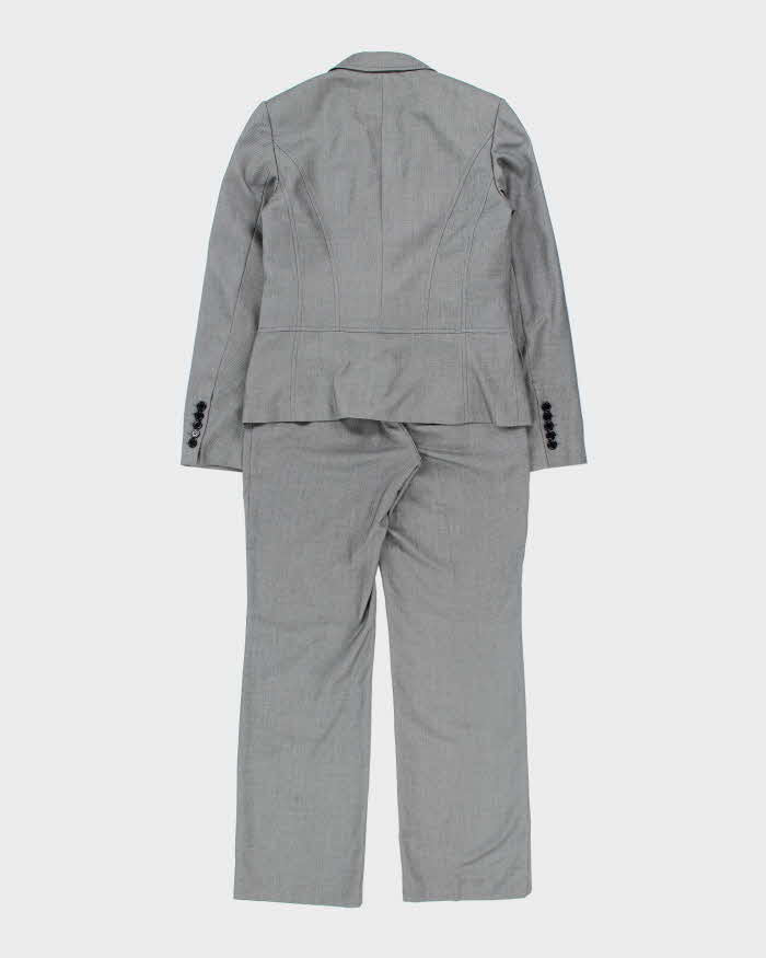 Vintage Y2K 00s Esprit Collection Women's Two-Piece Wide Leg Trouser Suit - S