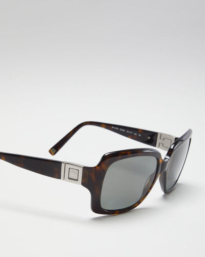 Y2K 00s Anne Klein Tortoiseshell Square Sunglasses - O/S