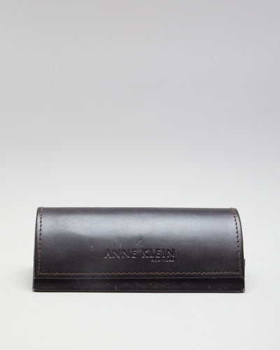 Y2K 00s Anne Klein Tortoiseshell Square Sunglasses - O/S