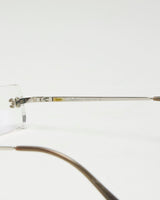 Silver Y2K Chanel Wired Glasses