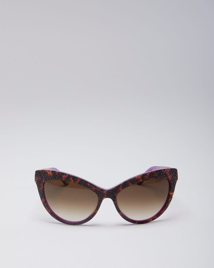 Y2K 00s Juicy Couture Tortoiseshell Cat Eye Sunglasses