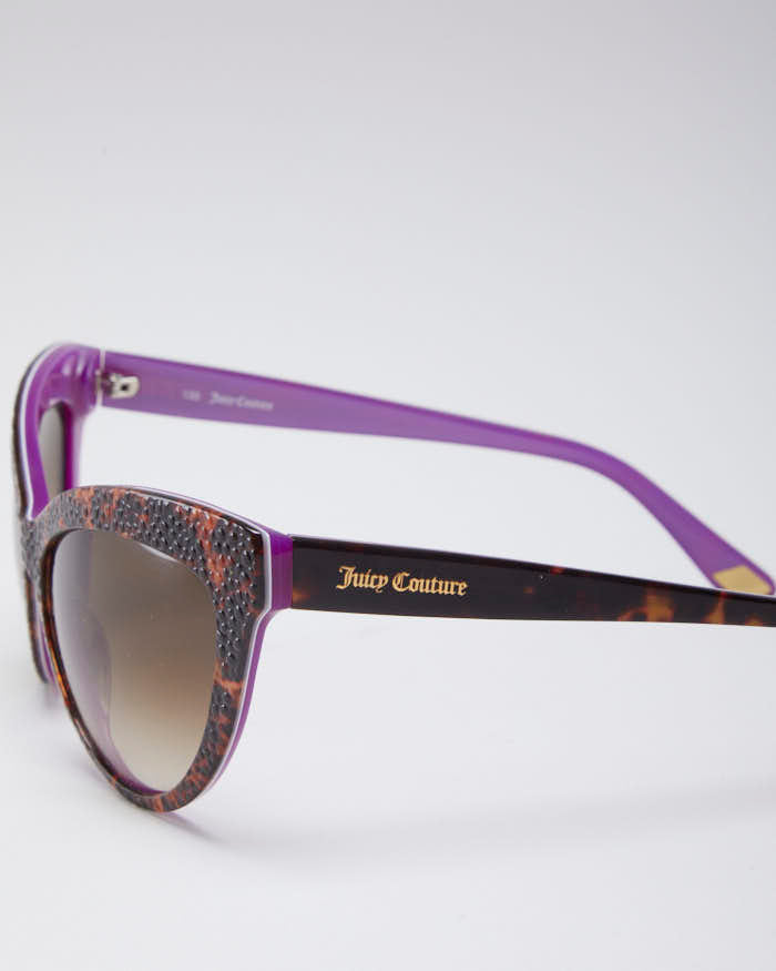 Y2K 00s Juicy Couture Tortoiseshell Cat Eye Sunglasses