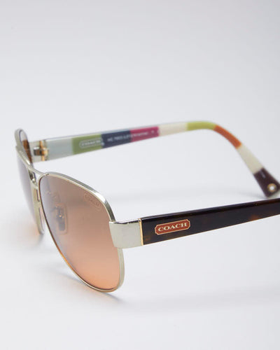 Coach Kristina Aviator Sunglasses