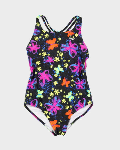 Speedo Colourful Butterfly Swimsuit - L