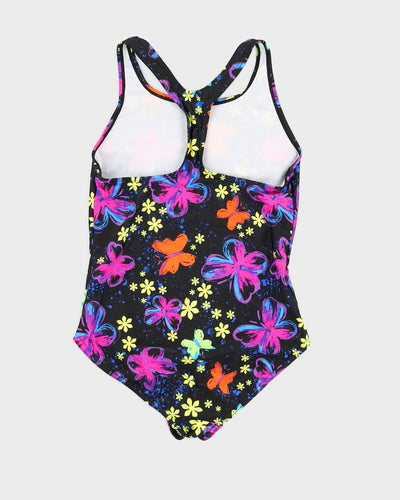 Speedo Colourful Butterfly Swimsuit - L