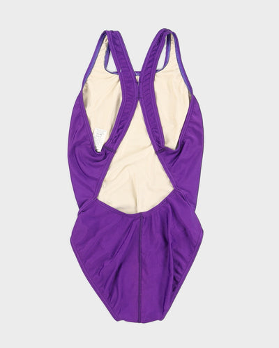 90s Purple Speedo Swimsuit - M