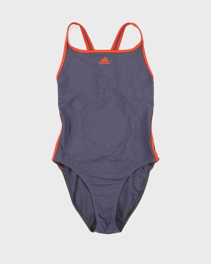 Orange adidas swimsuit shop