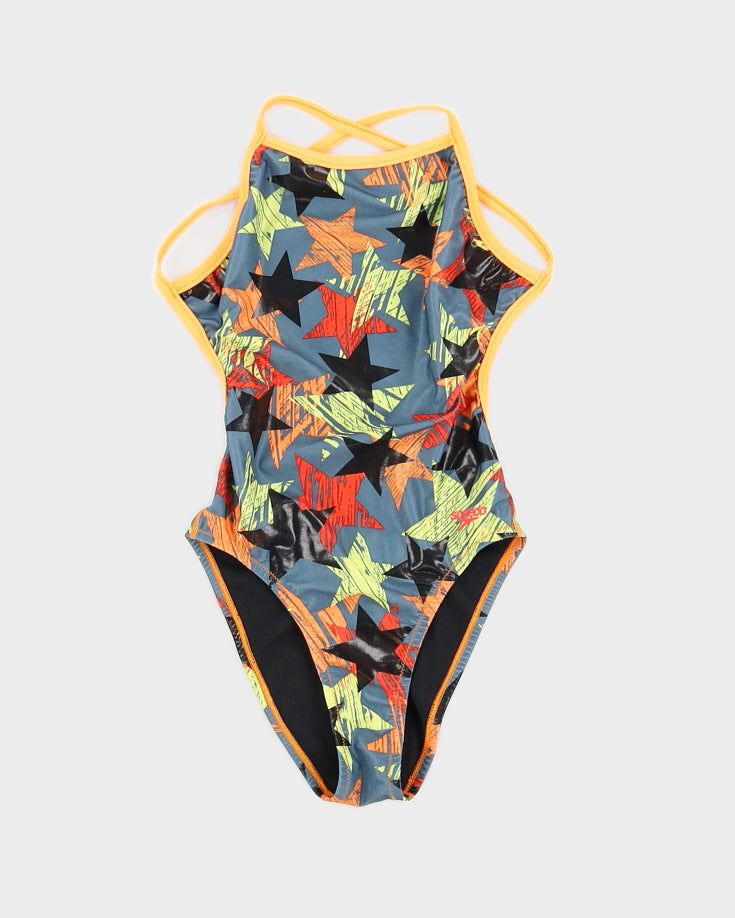 Star Print Speedo Swimsuit - XS