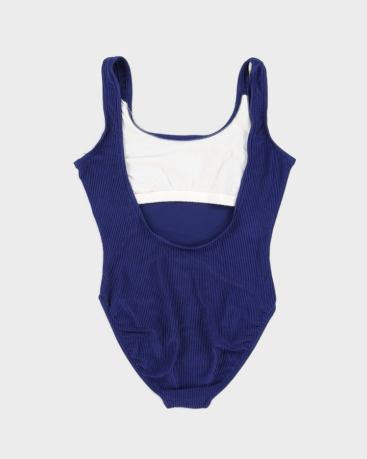Blue 90s Jantzen Swimsuit - L
