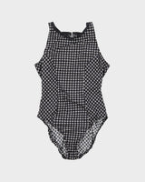 Vintage 60s Gingham Swimsuit - S