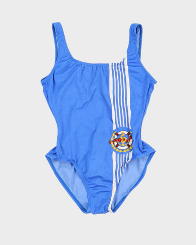 Vintage Blue Speedo Swimsuit - S