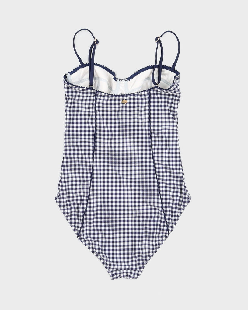 Kate Spade Gingham Swimsuit - S